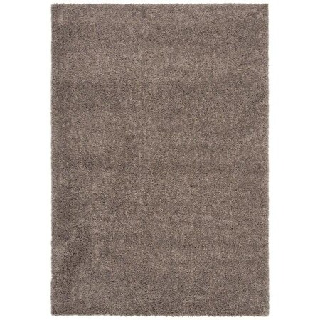 Safavieh 8 x 10 ft. August Shag 900 Power-Loomed Rectangle Rug Taupe AUG900R-8